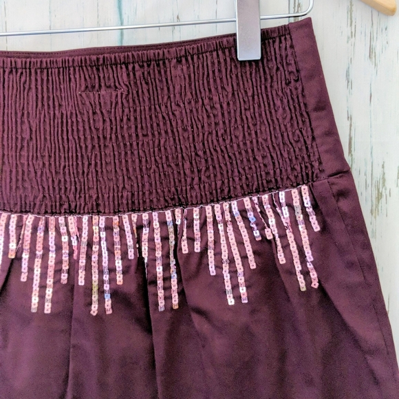 3/$20 Free People Sequin A-Line Skirt - Picture 4 of 6